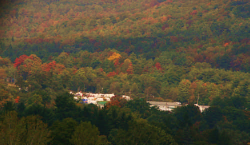 Camp across Valley